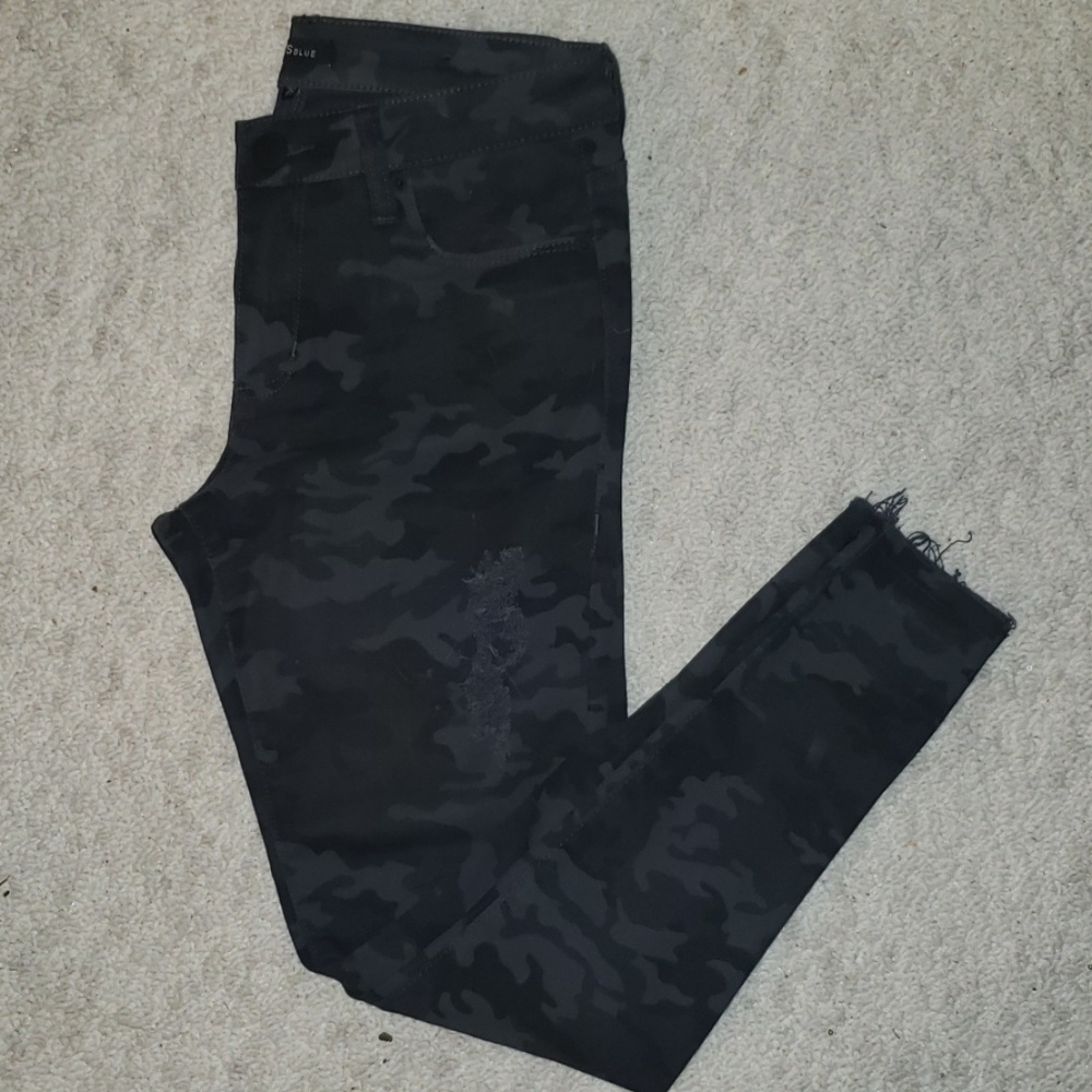 STS Black/grey camo  jeans